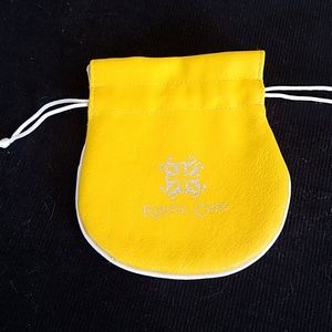 Yellow Rustic Cuff cinch sack
